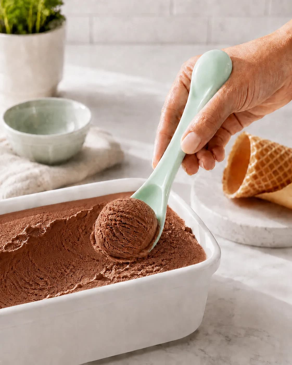 Cuchara para helado